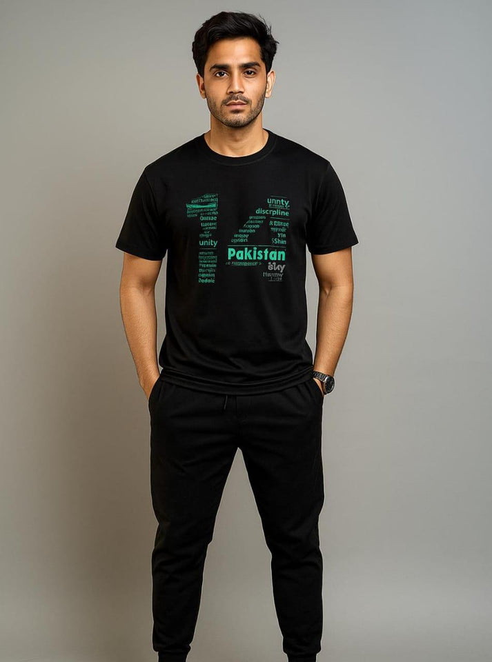 Men's Printed Track Suit - 1 Pc Polyester Athletic Outfit - 14th August