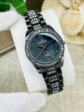 Stylish Women's Quartz Watch - Water Resistant - 1 Pc Silver Chain Strap